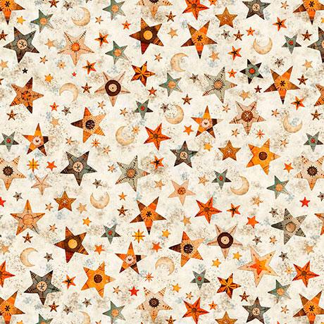 A_Haunting_We_Will_Go-Stars_Moons_Oatmeal_2600-31948-E_Cotton_Fabric