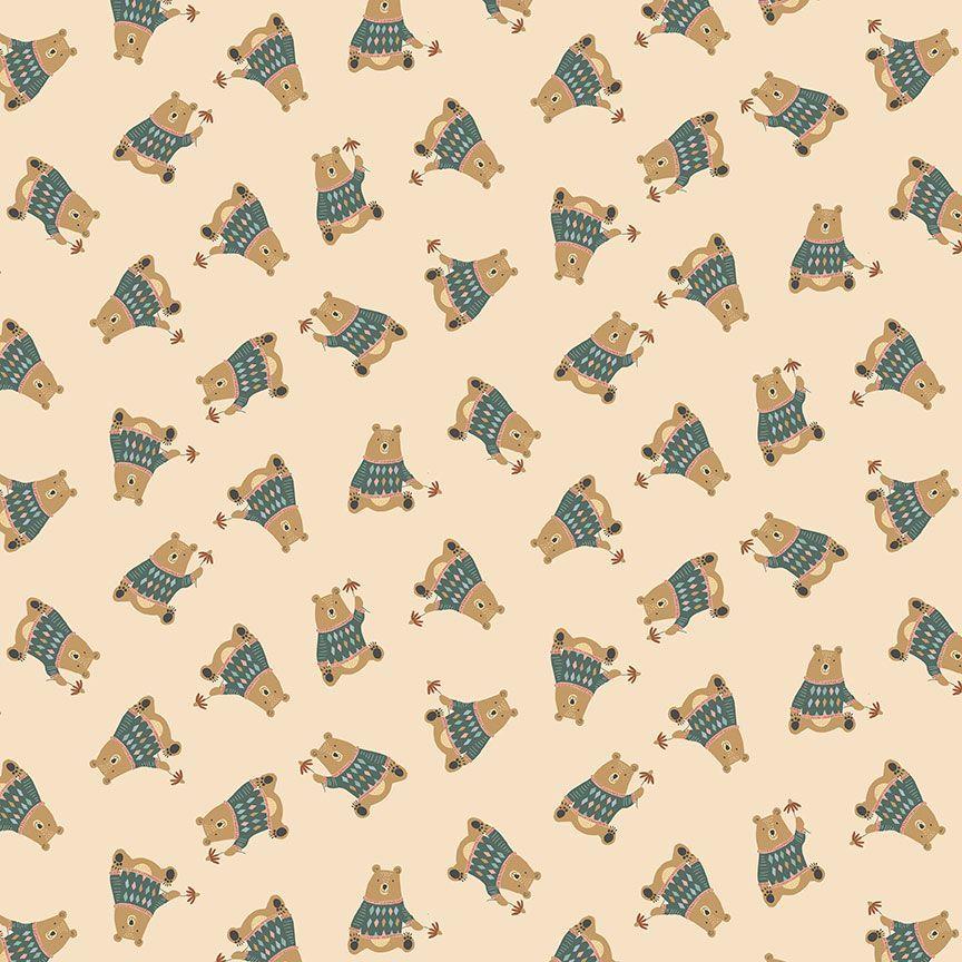 Bear_Minimum-Almond_STELLA-D3217-ALMOND_Cotton_Fabric
