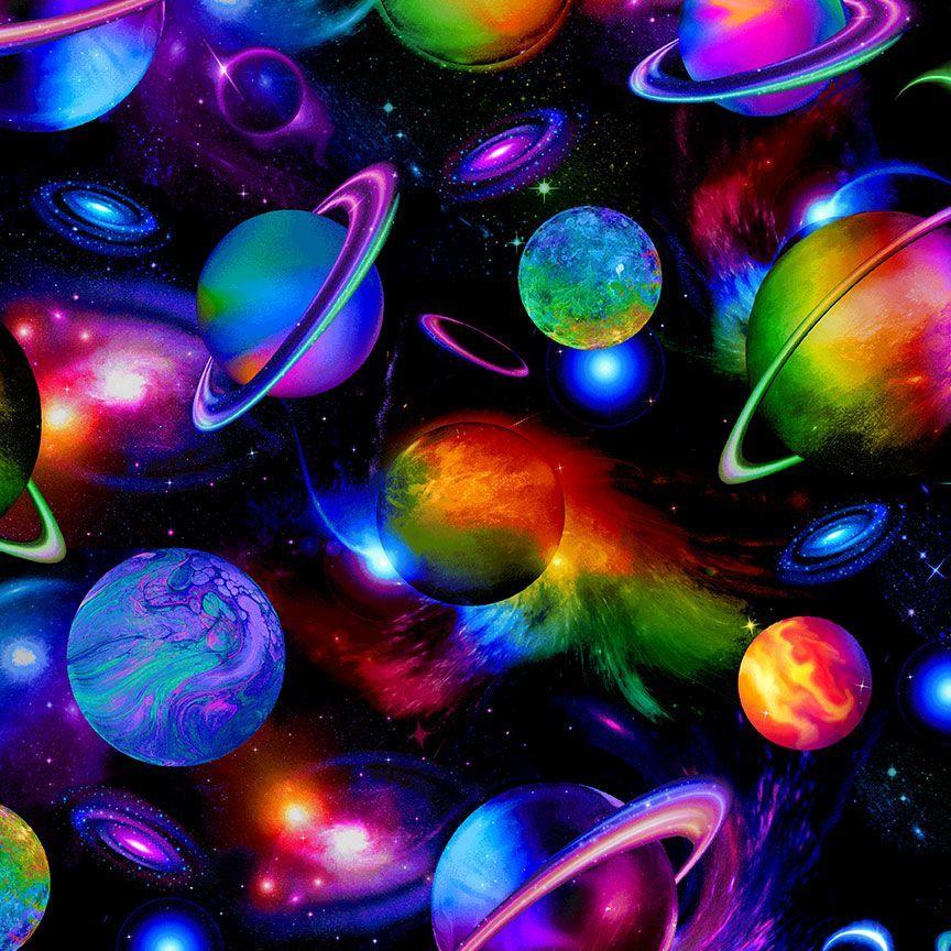 Bright_Solar_System_SPACE-CD3771-BLACK_Cotton_Fabric