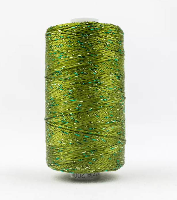 Dazzle_8wt_Metallic_Thread_183m-Avocado_DZ-2235
