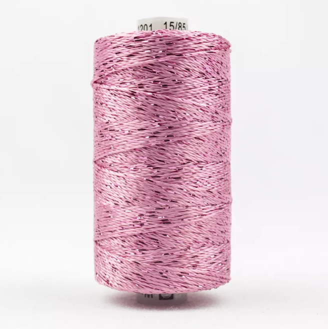 Dazzle_8wt_Metallic_Thread_183m-Baby_Pink_DZ-1201