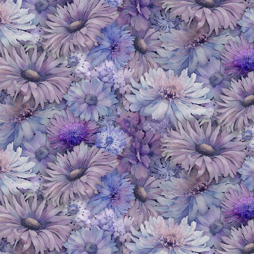 Packed_Daisies-Thistle_FLEUR-CD4214-THISTLE_Cotton_Fabric