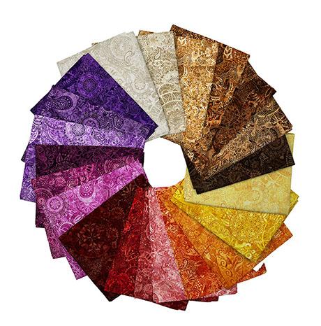 Precut_FQ_Bundle-Mystique_Warm_FATQU-MYST_Precut_Cotton_Fabric