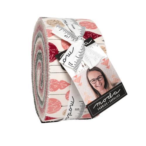 Precut_Jelly_Roll-Gingerbread_Lane_26150JR_Precut_Cotton_Fabric