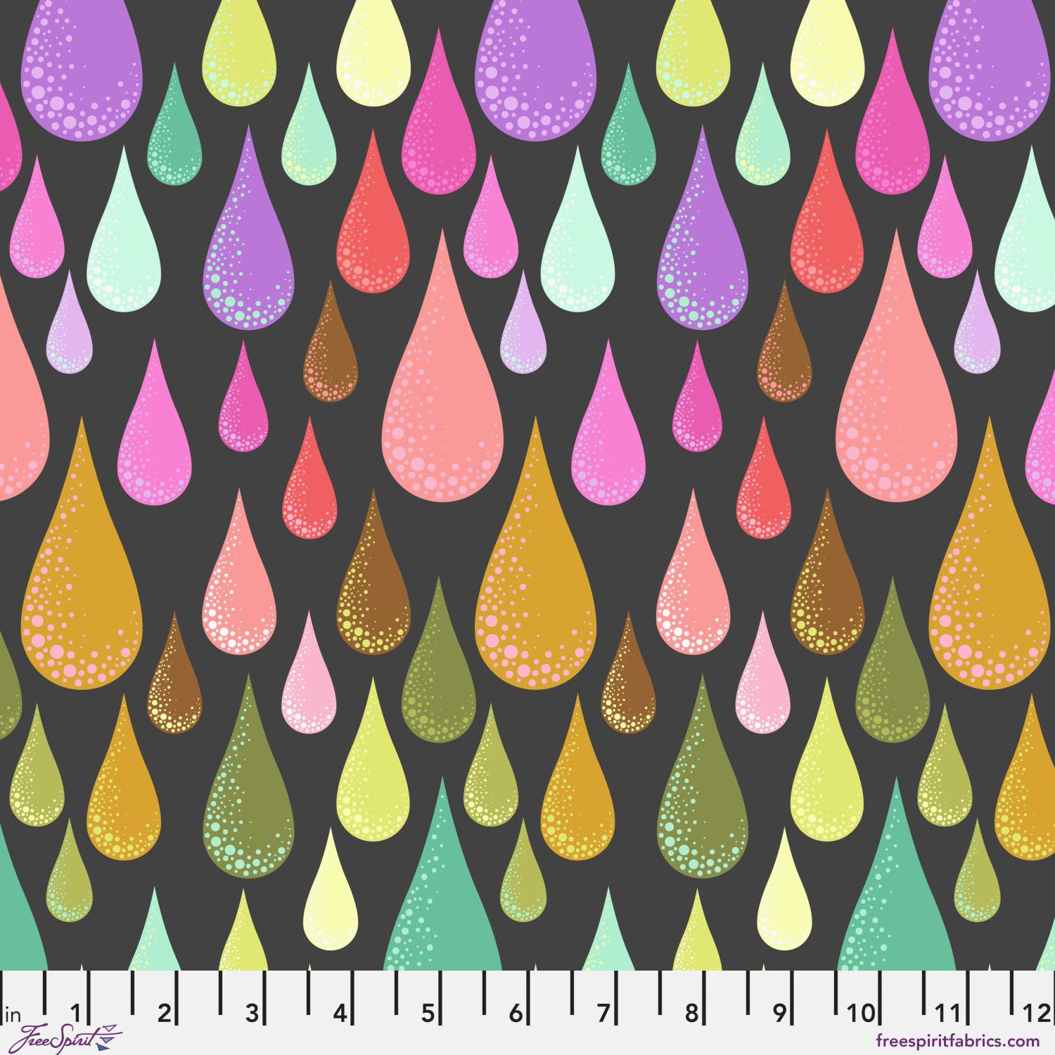 Prince_Charming-_Dew_Drops_PWTP275_LICORICE_cotton_fabric