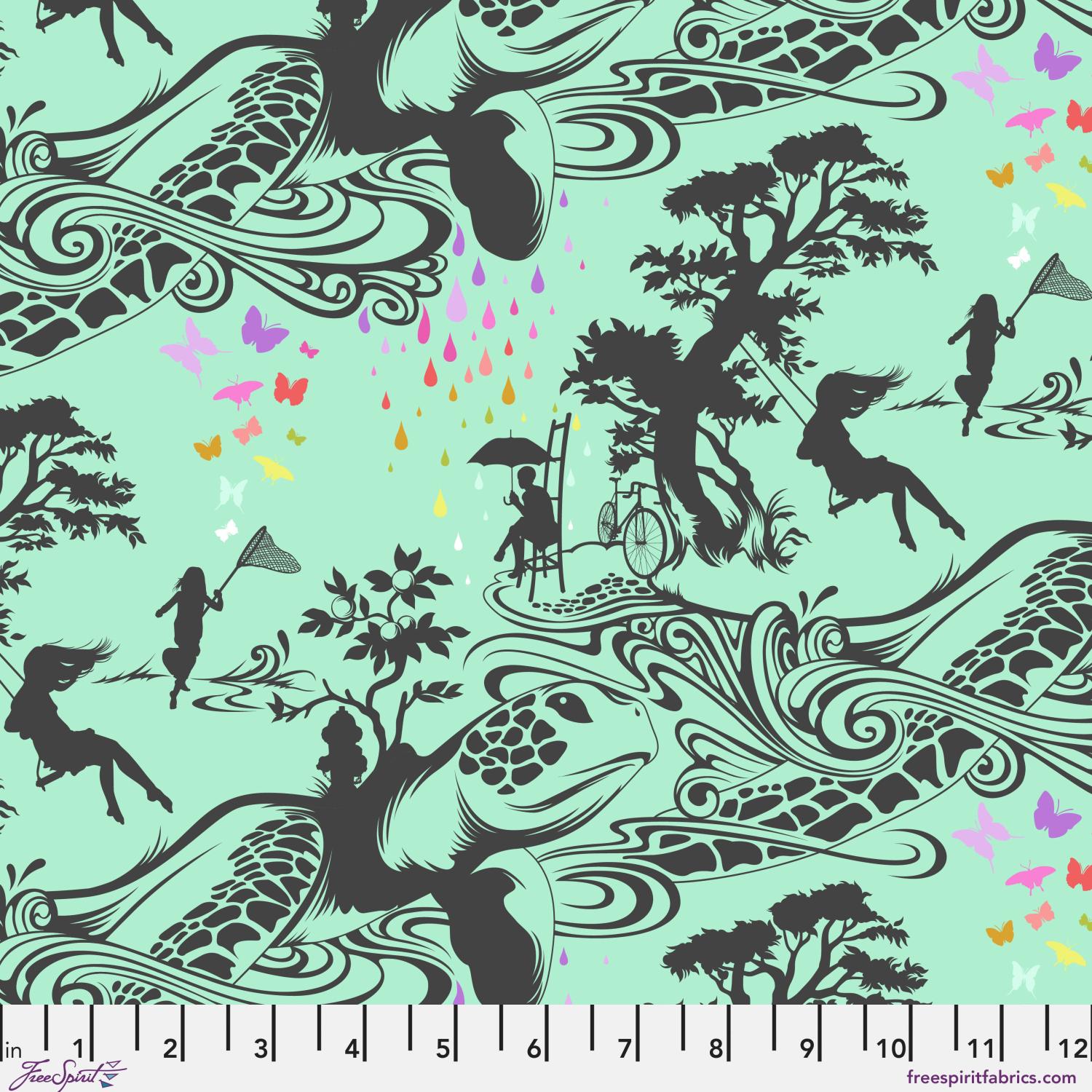 Prince_Charming-_Turtle_Bay_PWTP276_SWEETMINT_cotton_fabric