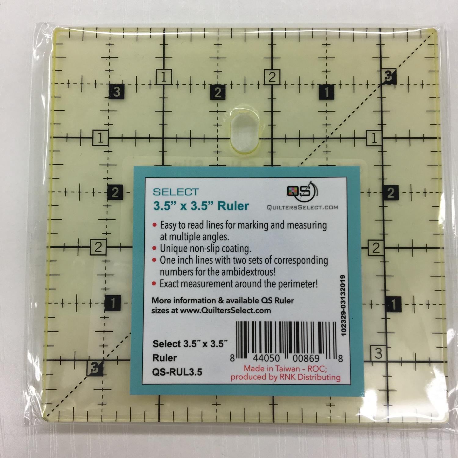 Select_3_5x3_5_Non-Slip_Ruler_QS-RUL3_5