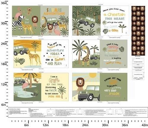 Wild_Safari-36_Storybook_Panel_24197-BOOK_Cotton_Fabric